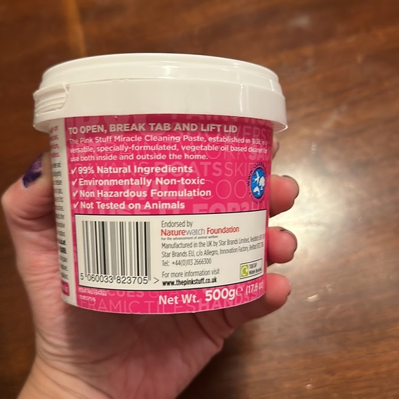 The Pink Stuff, Miracle Cleaning Paste, All-Purpose Cleaner, 17.63 oz. - Picture 4 of 4
